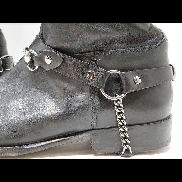 Gucci horse bit black leather riding boots On Sale Today - Picture 4 of 5